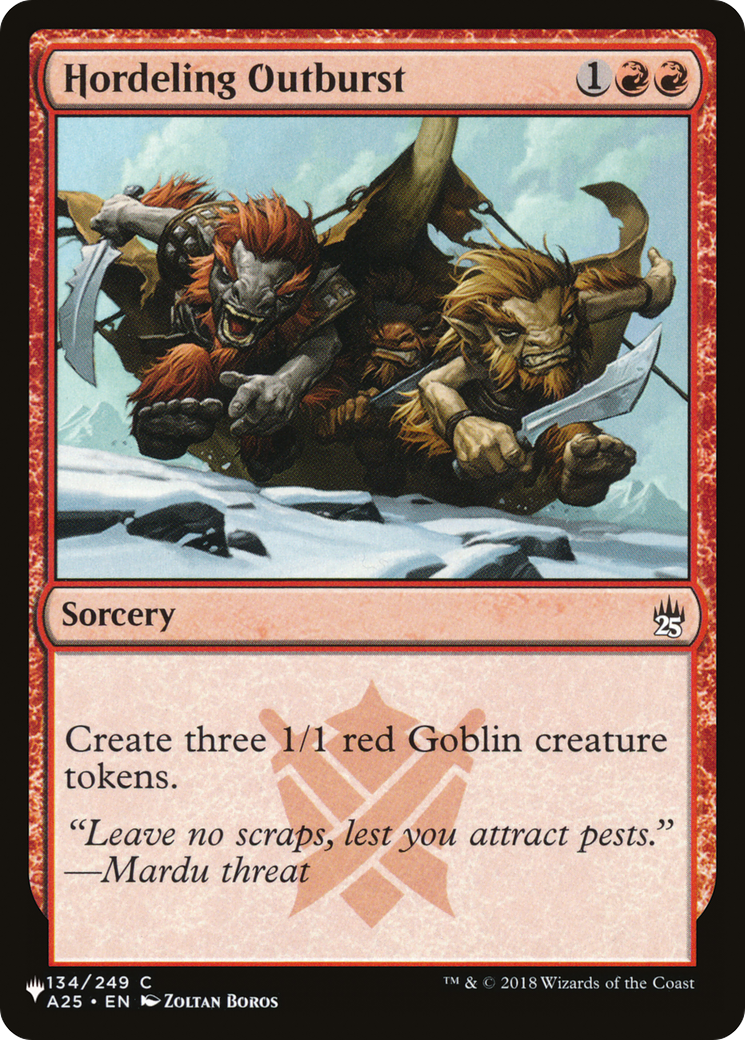 Image of Hordeling Outburst [The List]