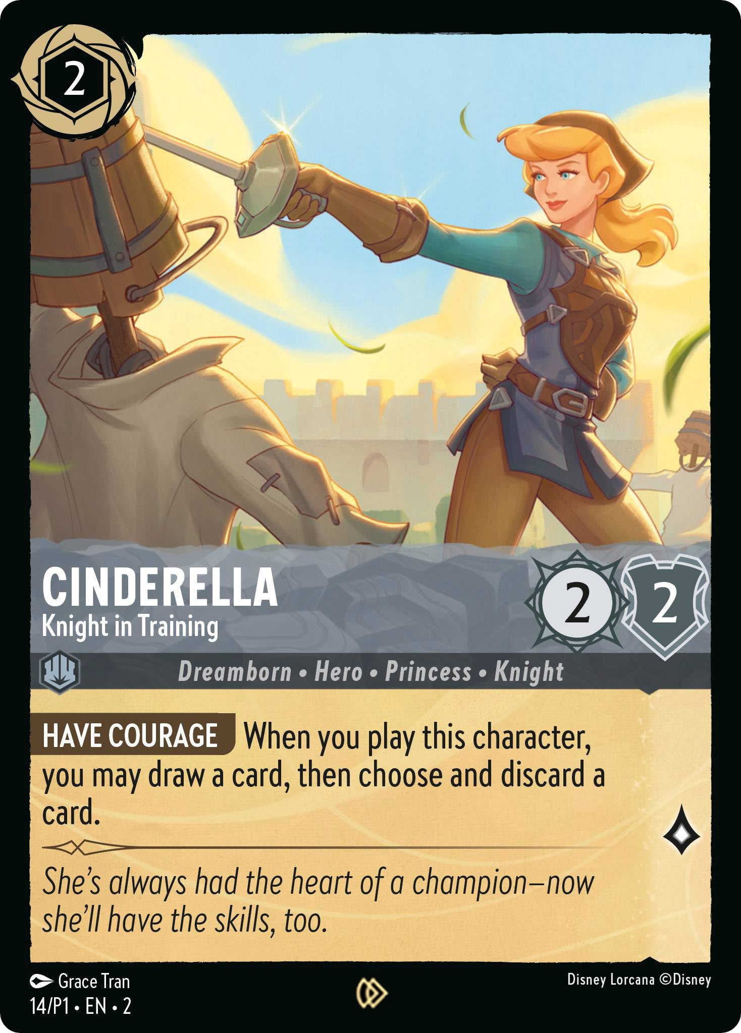 Image of Cinderella - Knight in Training (14) [Promo Cards]