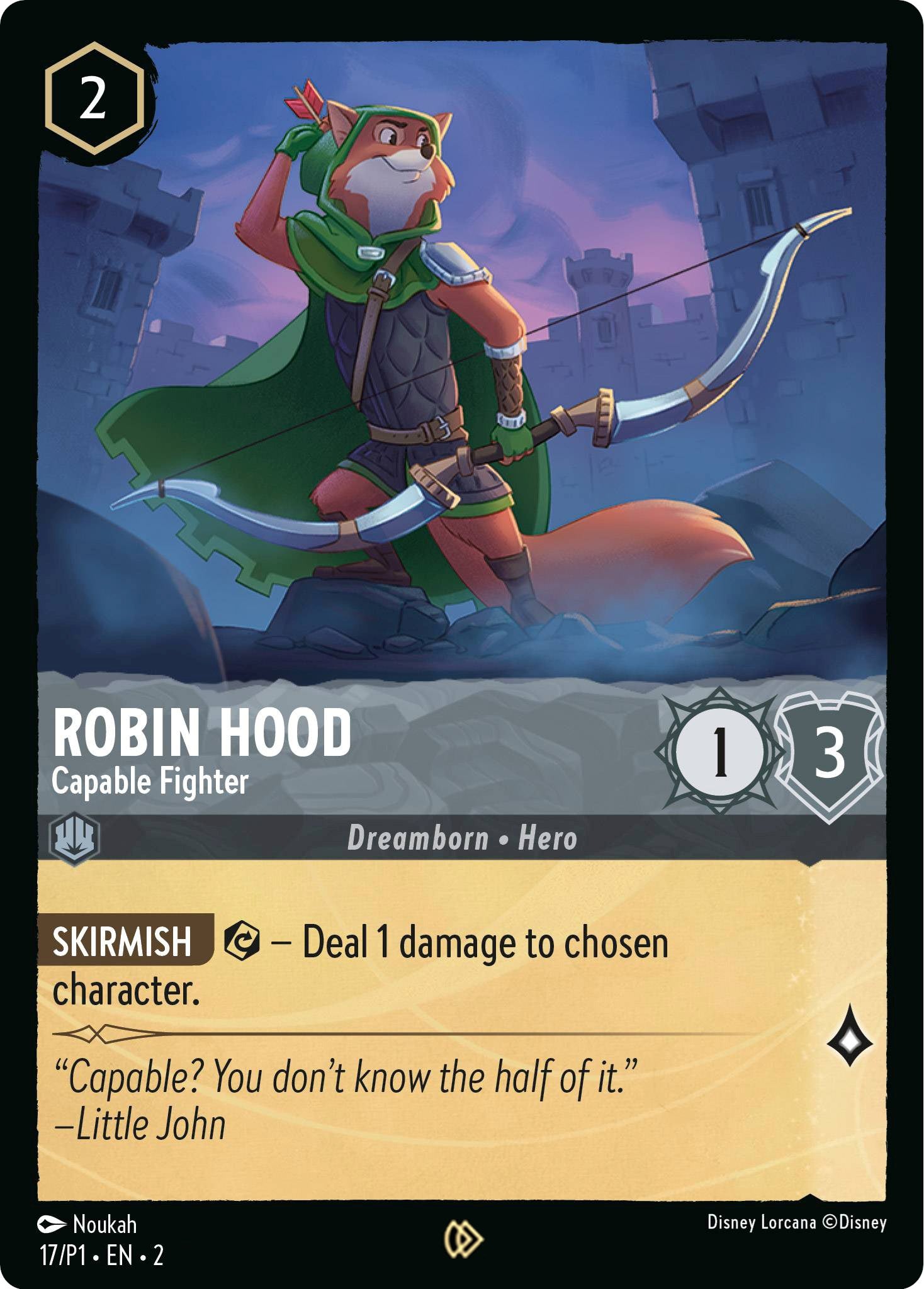 Image of Robin Hood - Capable Fighter (17) [Promo Cards]