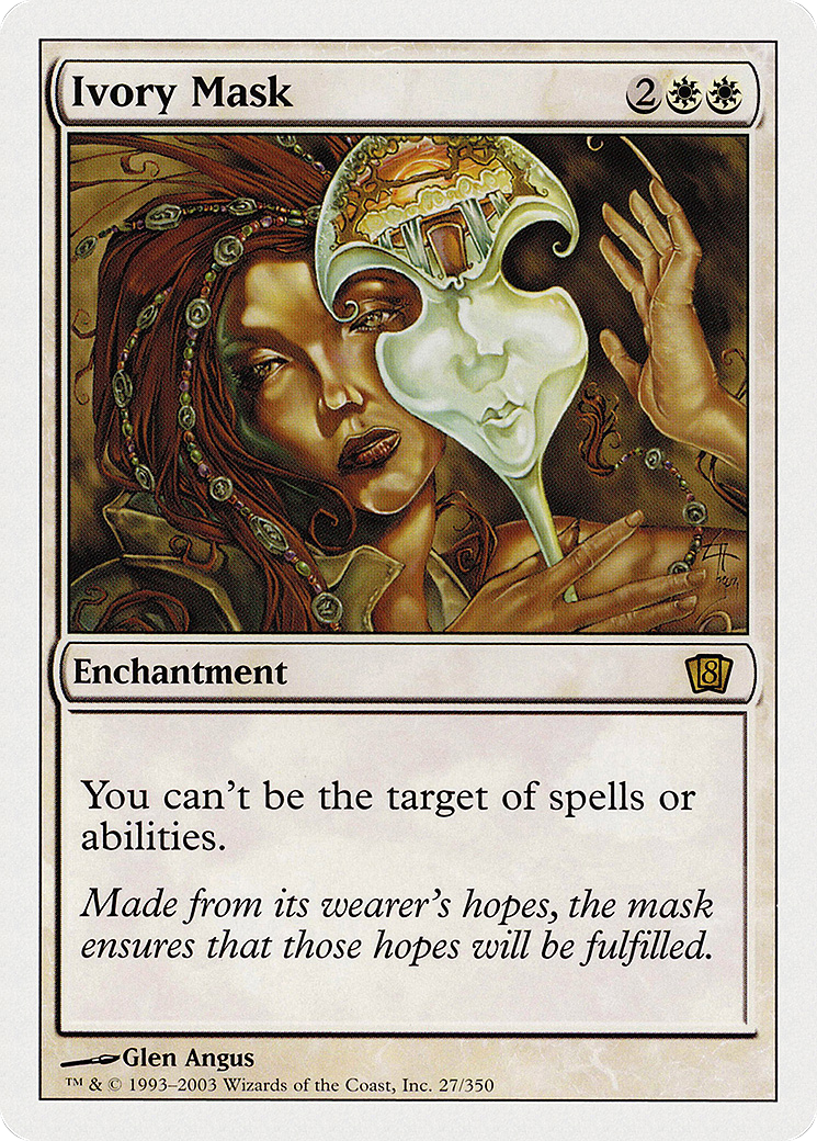 Image of Ivory Mask [Eighth Edition]