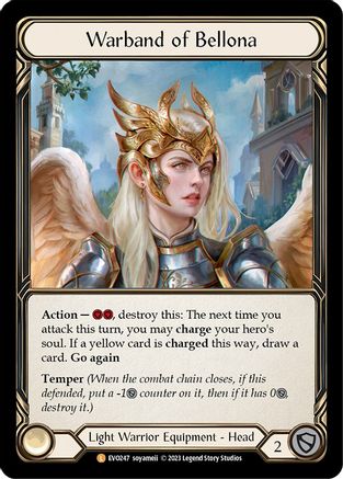 Image of Warband of Bellona [EVO247] (Bright Lights)  Rainbow Foil