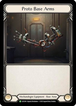 Image of Proto Base Arms - LGS184 (LGS184) - Flesh and Blood: Promo Cards Cold Foil