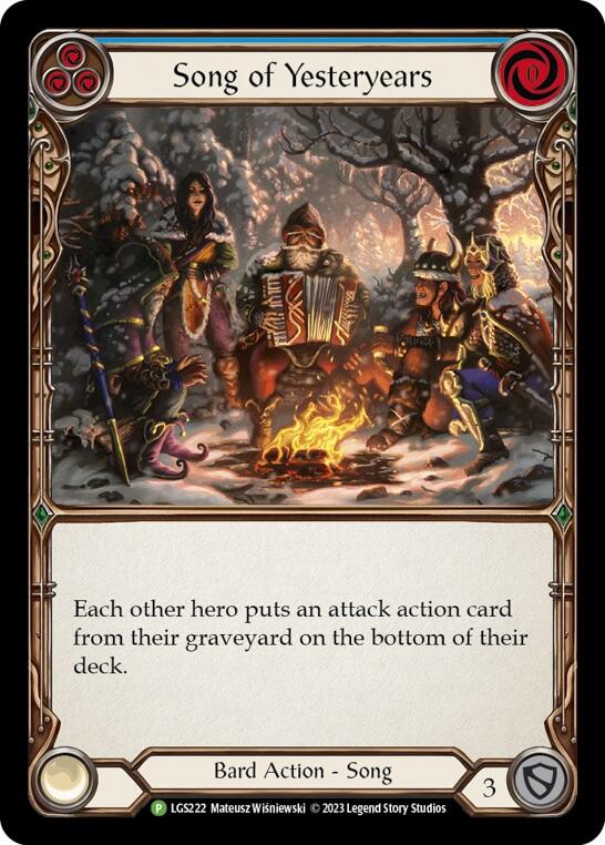 Image of Song of Yesteryears [LGS222] (Promo)  Rainbow Foil