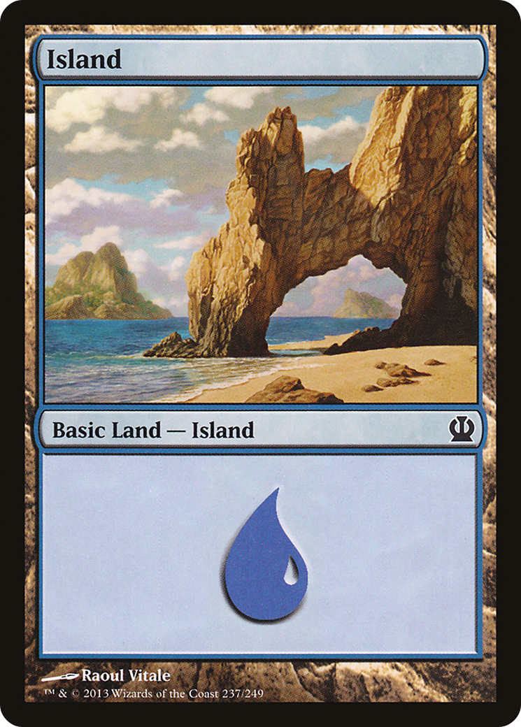 Image of Island (237) [Theros]