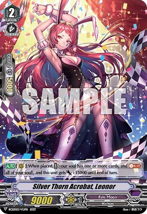 Image of Silver Thorn Acrobat, Leonor (BCS2023/VGP01) [Bushiroad Event Cards]