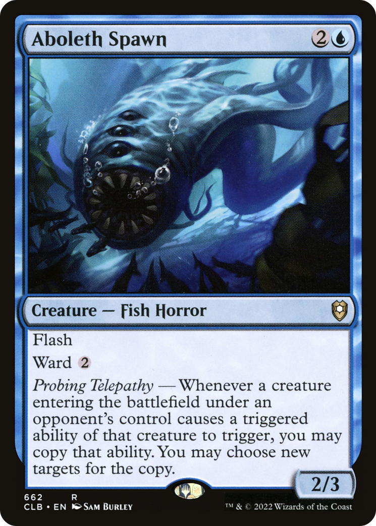 Image of Aboleth Spawn [Commander Legends: Battle for Baldur's Gate]