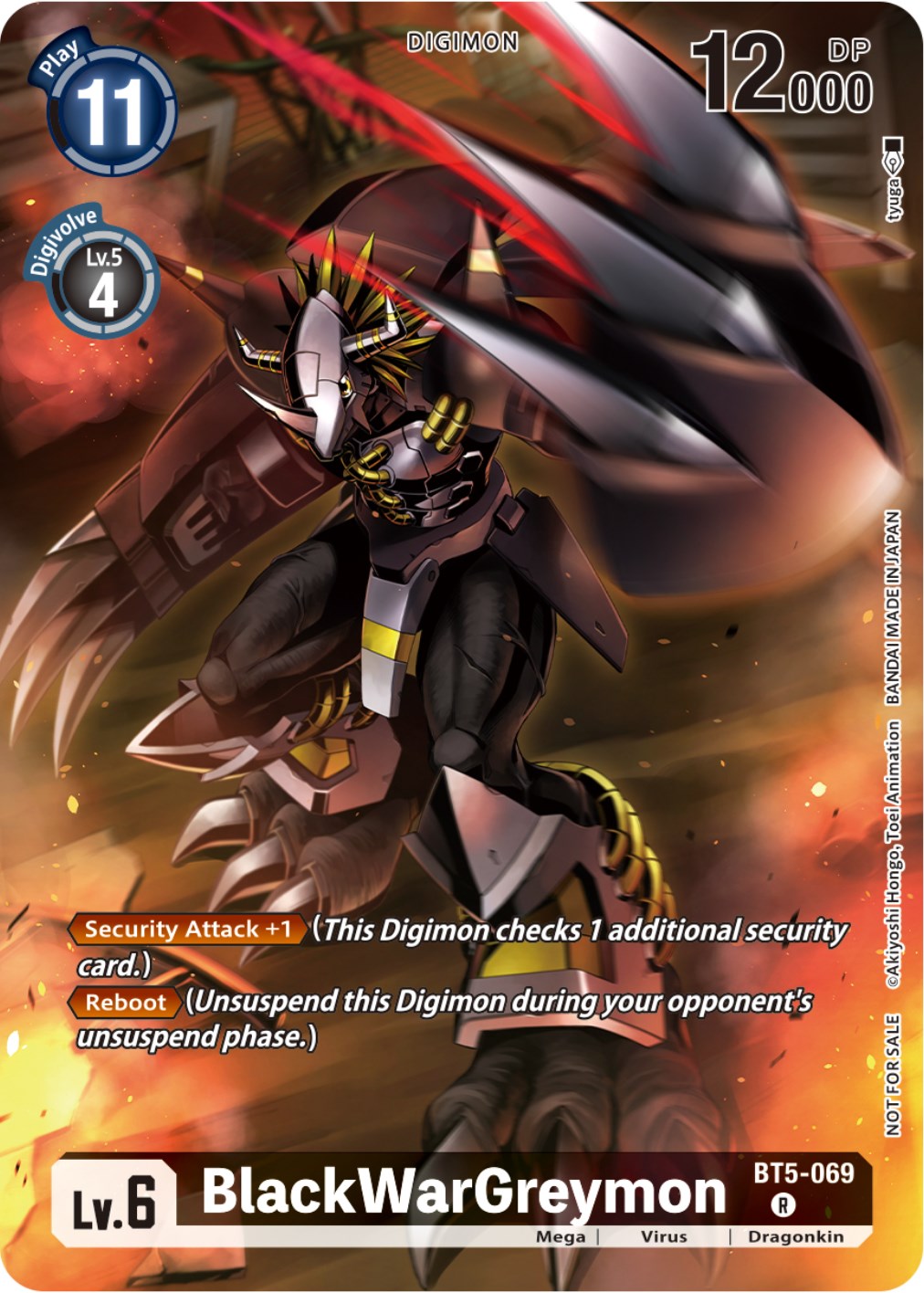 Image of BlackWarGreymon [BT5-069] (Tamer Party Pack -The Beginning-) [Battle of Omni Promos]