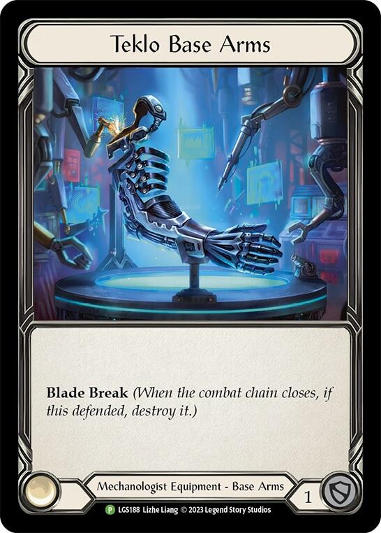 Image of Teklo Base Arms [LGS188] (Promo)  Cold Foil