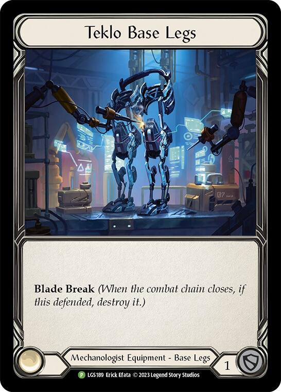 Image of Teklo Base Legs [LGS189] (Promo)  Cold Foil
