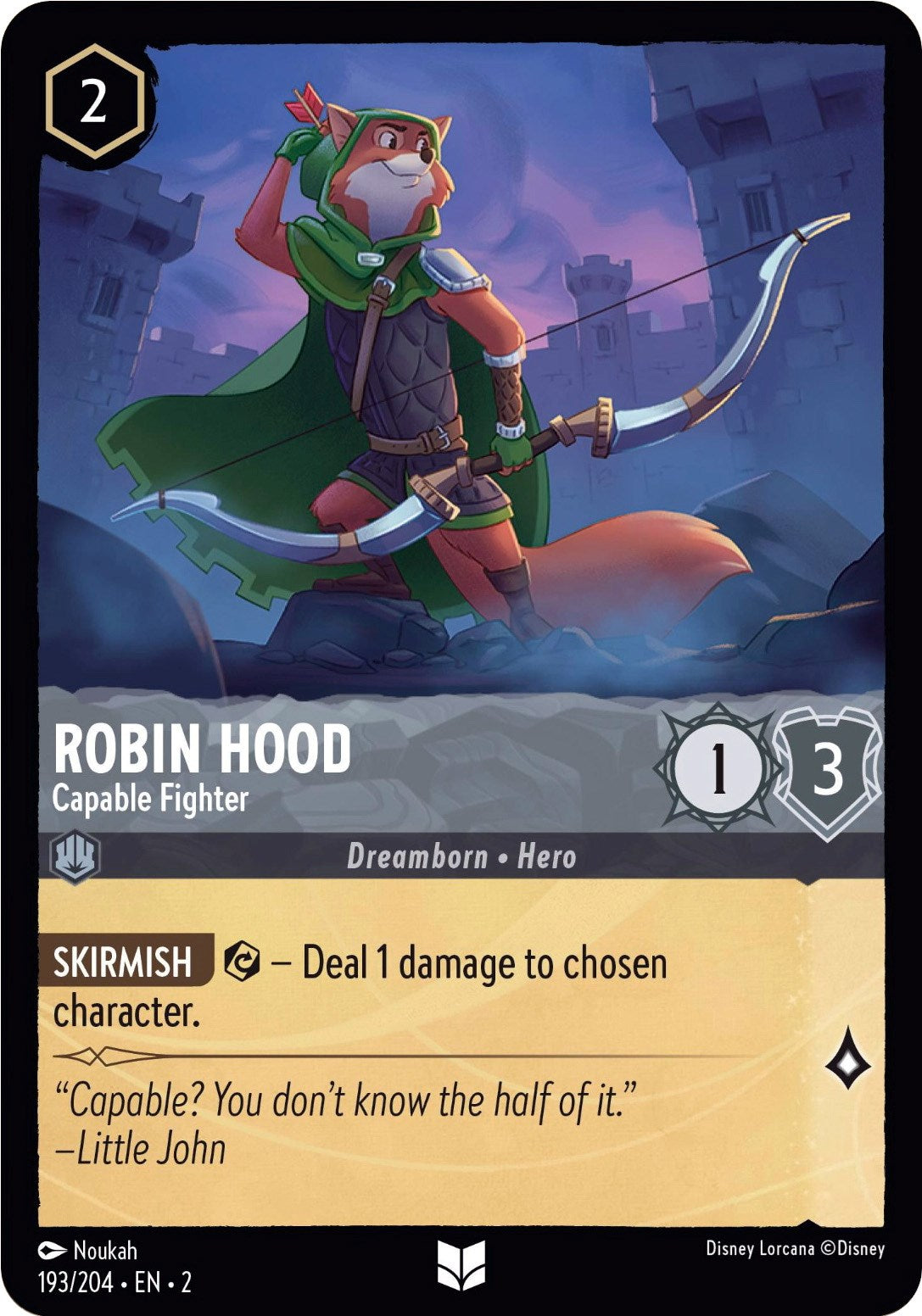 Image of Robin Hood - Capable Fighter (193/204) [Rise of the Floodborn]