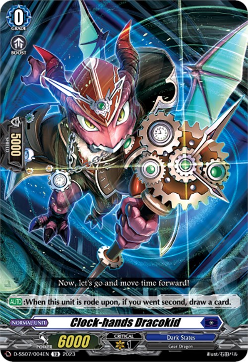 Image of Clock-hands Dracokid (D-SS07/004EN) [Trial Deck 7: Descendants of the Marine Emperor]