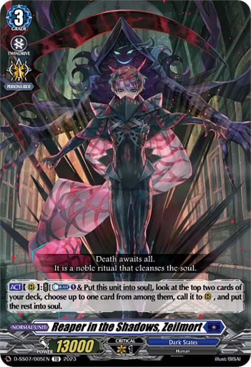 Image of Reaper in the Shadows, Zeilmort (D-SS07/005EN) [Trial Deck 7: Descendants of the Marine Emperor]