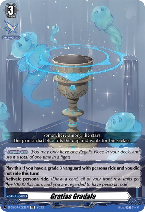 Image of Gratias Gradale (D-SS07/023EN) [Trial Deck 7: Descendants of the Marine Emperor]