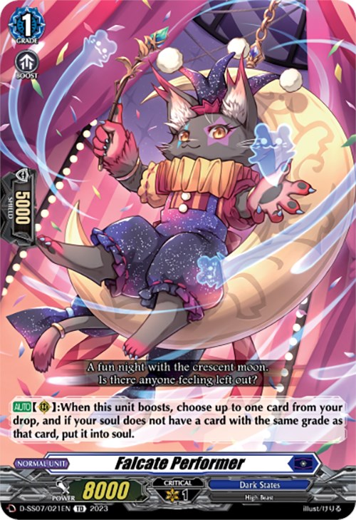 Image of Falcate Performer (D-SS07/021EN) [Trial Deck 7: Descendants of the Marine Emperor]