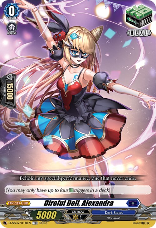 Image of Direful Doll, Alexandra (D-SS07/018EN) [Trial Deck 7: Descendants of the Marine Emperor]