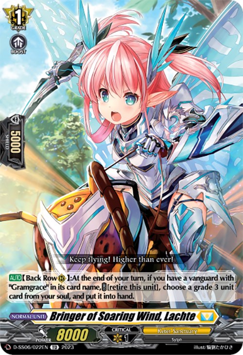Image of Bringer of Soaring Wind, Lachte (D-SS06/022EN) [Trial Deck 6: Resonance of Thunder Dragon]