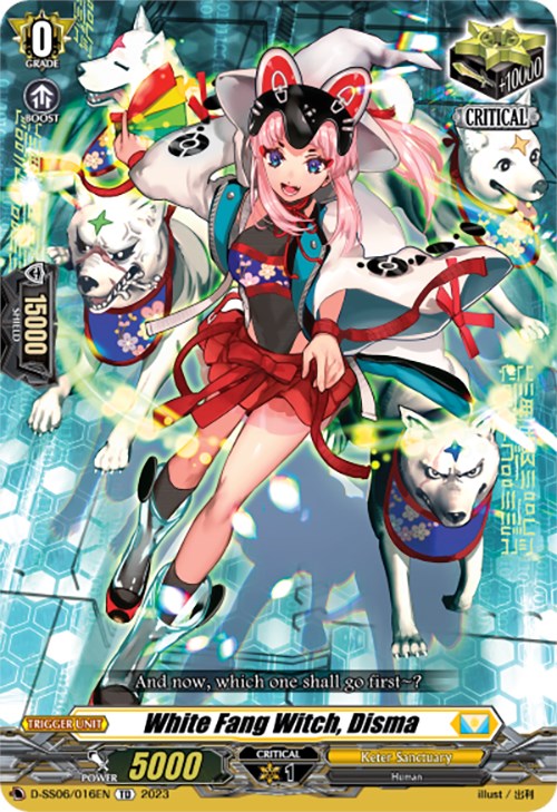 Image of White Fang Witch, Disma (D-SS06/016EN) [Trial Deck 6: Resonance of Thunder Dragon]
