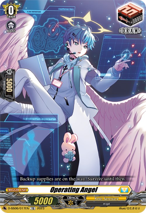 Image of Operating Angel (D-SS06/017EN) [Trial Deck 6: Resonance of Thunder Dragon]