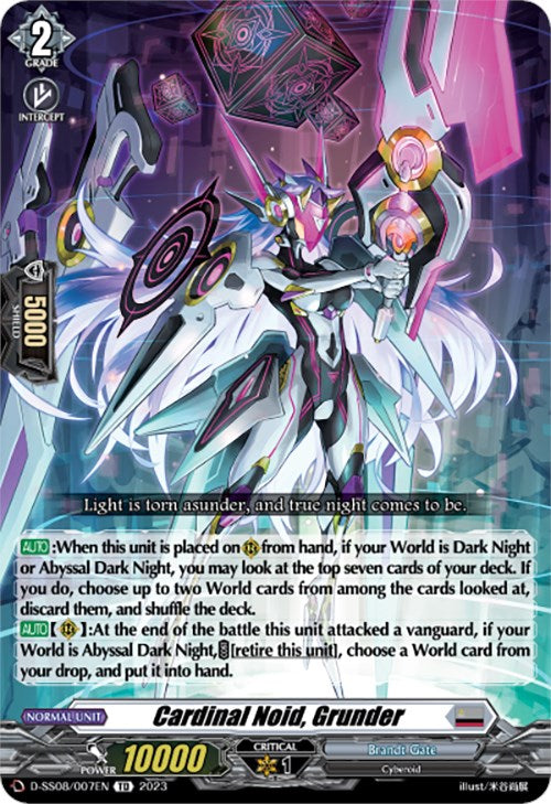 Image of Caradinal Noid, Grunder (D-SS08/007EN) [Festival Booster 2023]