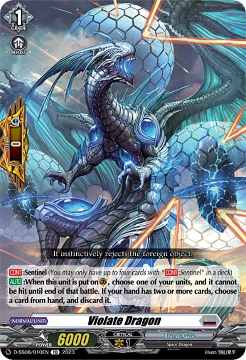 Image of Violate Dragon (D-SS08/010EN) [Festival Booster 2023]