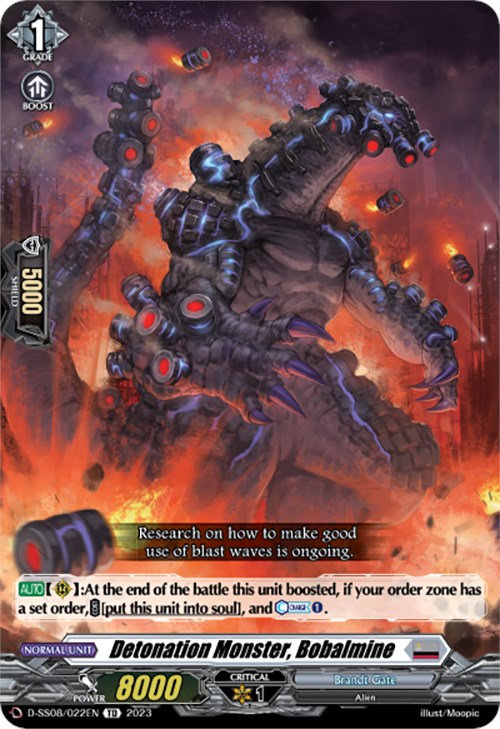 Image of Detonation Monster, Bobalmine (D-SS08/022EN) [Festival Booster 2023]