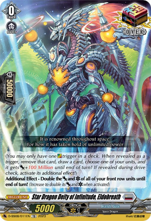 Image of Star Dragon Deity of Infinitude, Eldobreath (D-SS08/011EN) [Festival Booster 2023]
