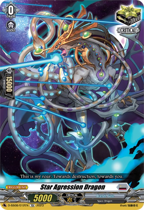 Image of Star Agression Dragon (D-SS08/012EN) [Festival Booster 2023]
