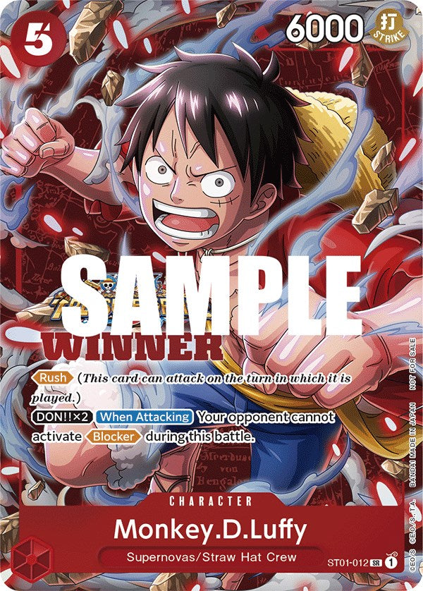 Image of Monkey.D.Luffy (Winner Pack Vol. 5) [One Piece Promotion Cards]