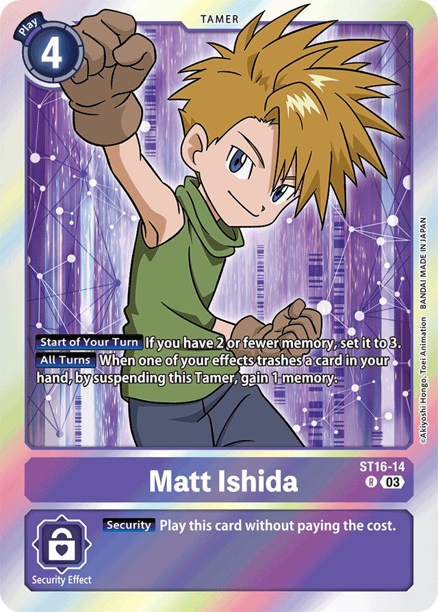 Image of Matt Ishida [ST16-14] [Starter Deck: Wolf of Friendship]