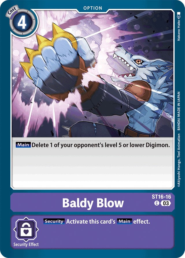 Image of Baldy Blow [ST16-16] [Starter Deck: Wolf of Friendship]