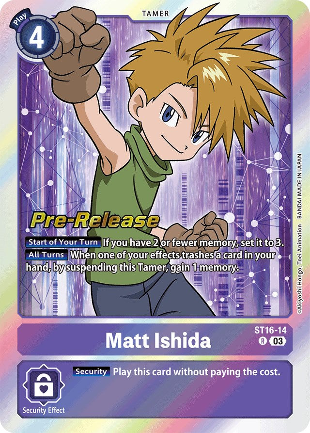 Image of Matt Ishida [ST16-14] [Starter Deck: Wolf of Friendship Pre-Release Cards]