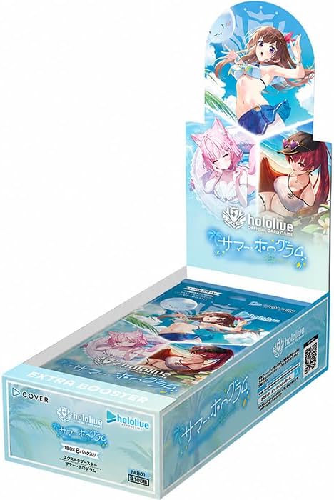 Image of HOLOLIVE - Summer Hologram - Booster Box (Hololive Card Game) hEB01