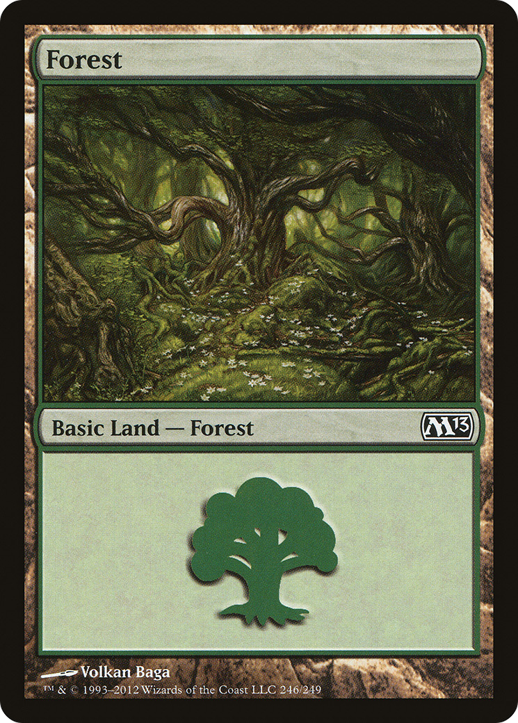 Image of Forest (246) [Magic 2013]