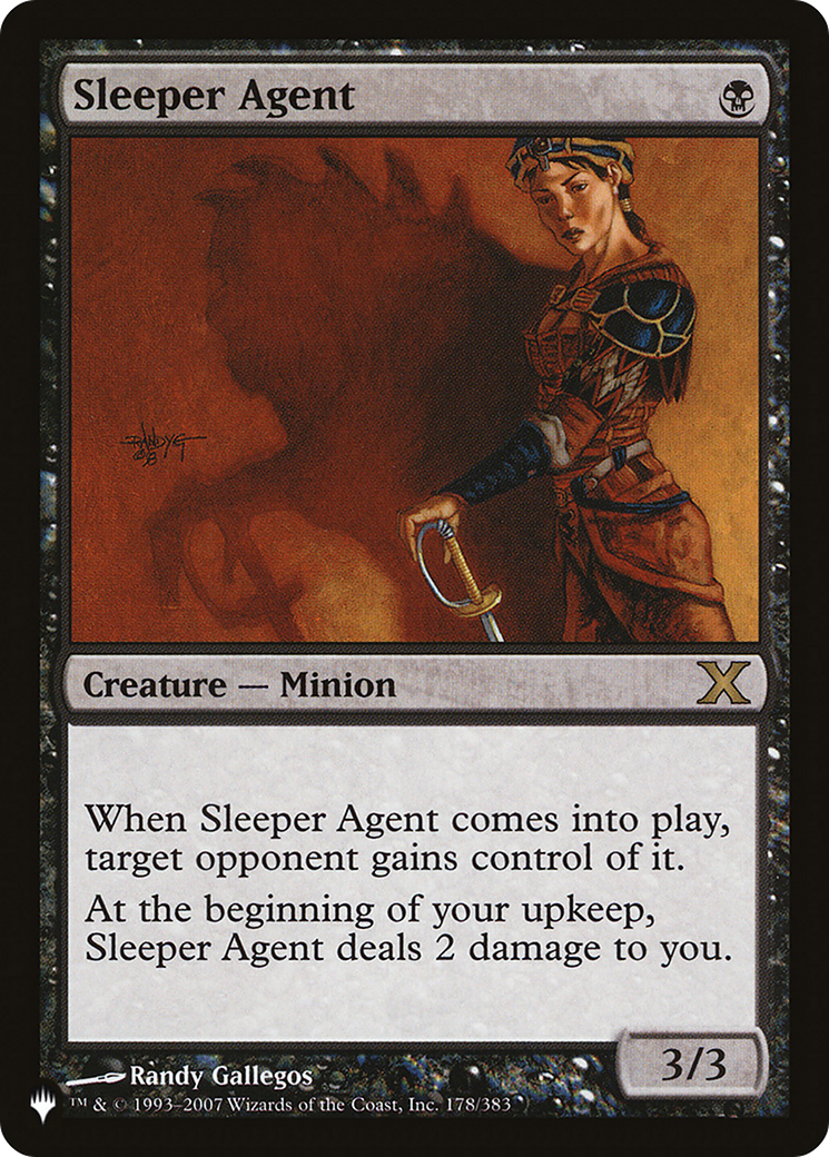 Image of Sleeper Agent [The List]