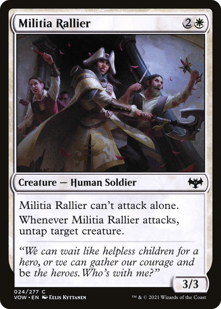 Image of Militia Rallier [Innistrad: Crimson Vow]