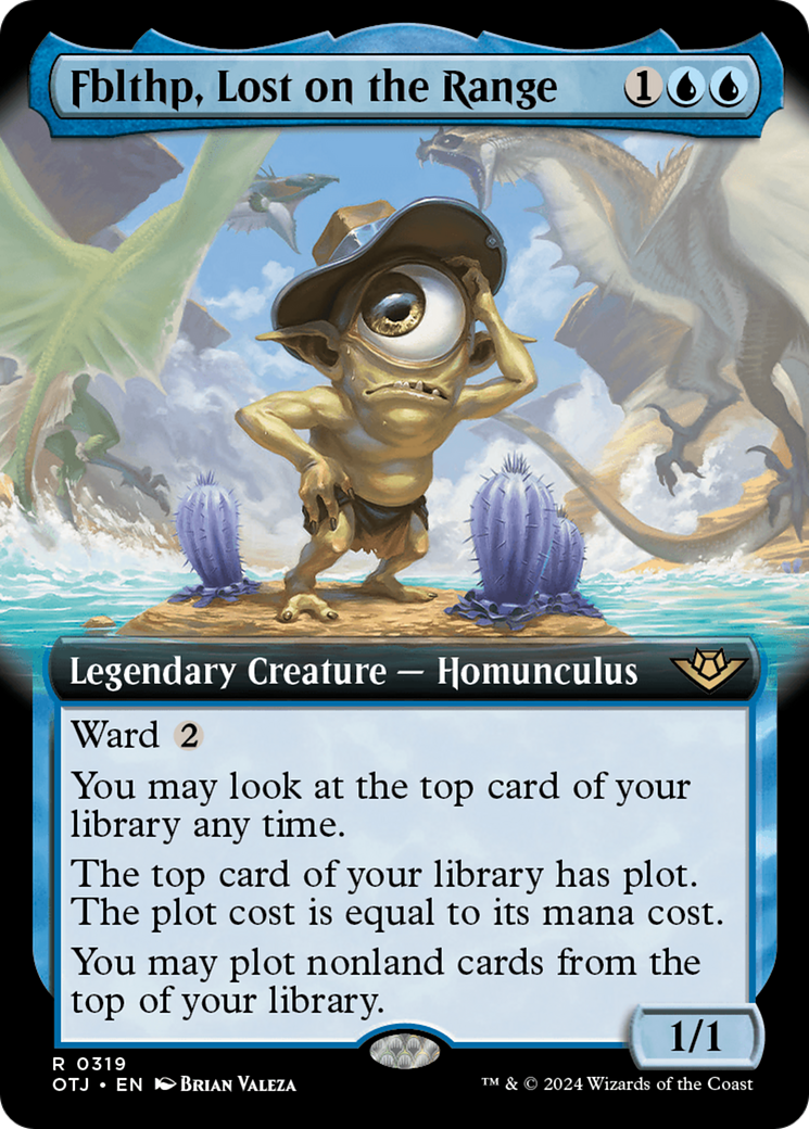Image of Fblthp, Lost on the Range (Extended Art) [Outlaws of Thunder Junction]