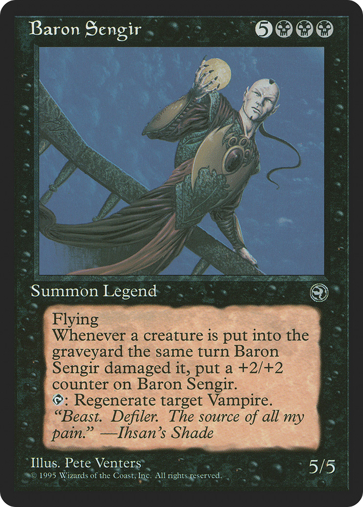 Image of Baron Sengir [Homelands]