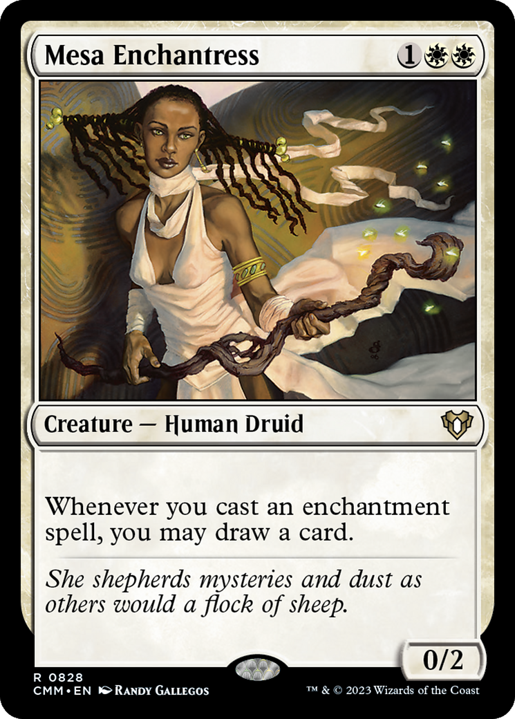 Image of Mesa Enchantress [Commander Masters]