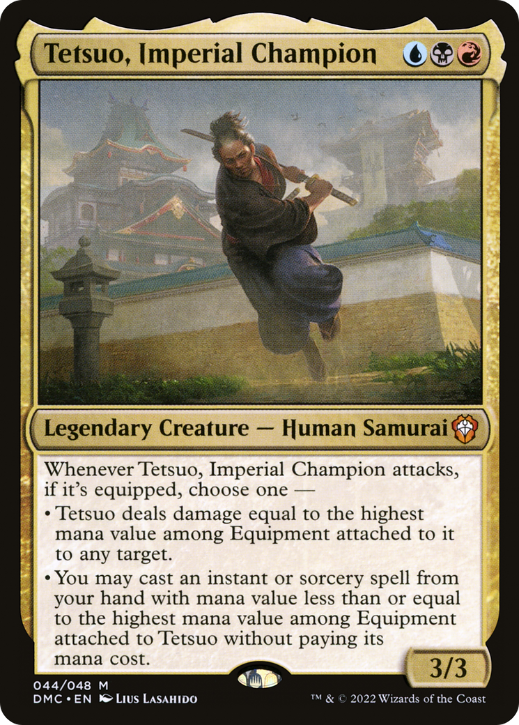 Image of Tetsuo, Imperial Champion [Dominaria United Commander]