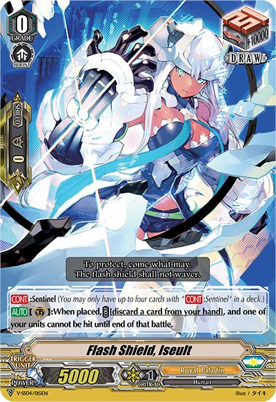 Image of Flash Shield, Iseult (V-SS04/015EN) [Majesty Lord Blaster]