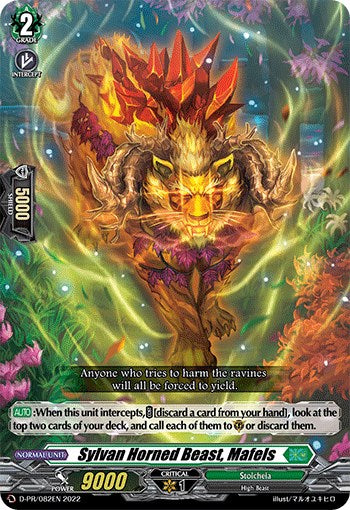 Image of Sylvan Horned Beast, Mafels (D-PR/082EN) [D Promo Cards]