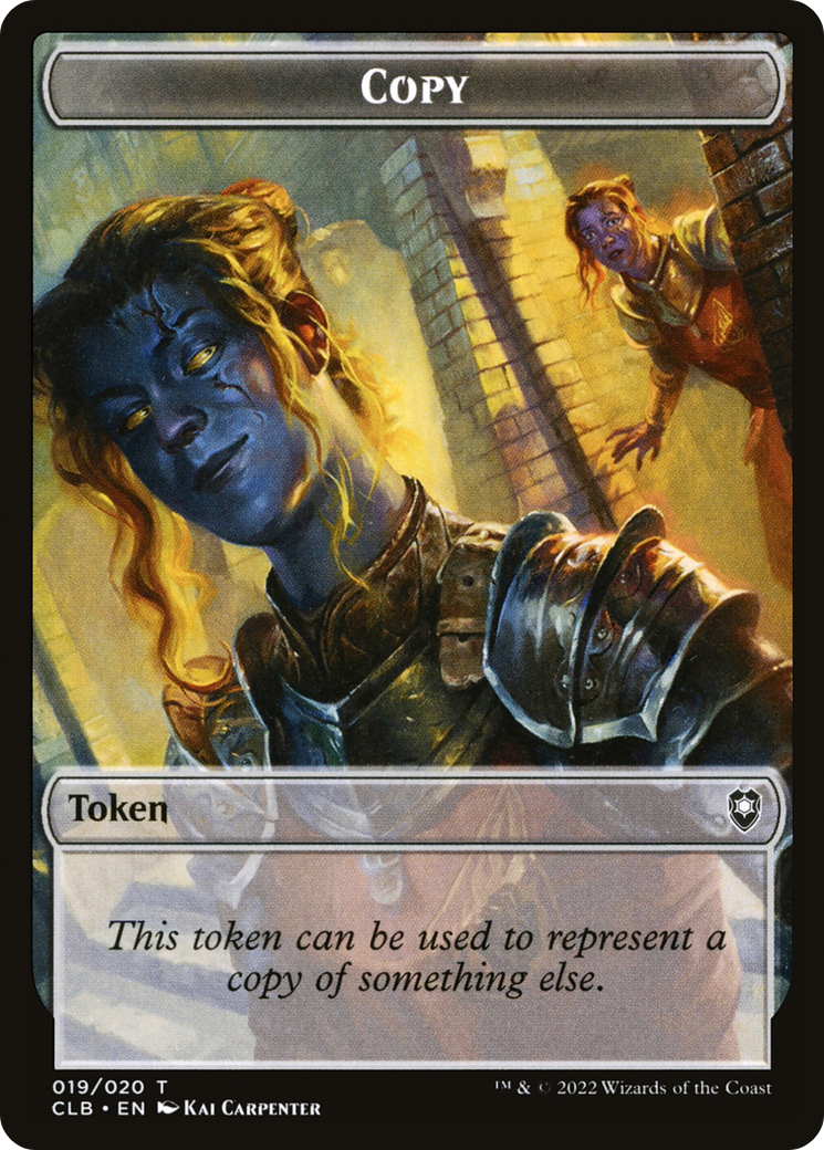Image of Copy Token [Commander Legends: Battle for Baldur's Gate Tokens]