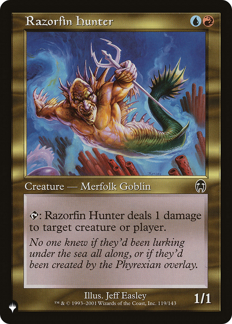 Image of Razorfin Hunter [The List]