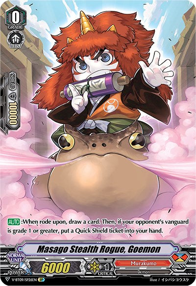 Image of Masago Stealth Rogue, Goemon (V-BT09/SP26EN) [Butterfly d'Moonlight]