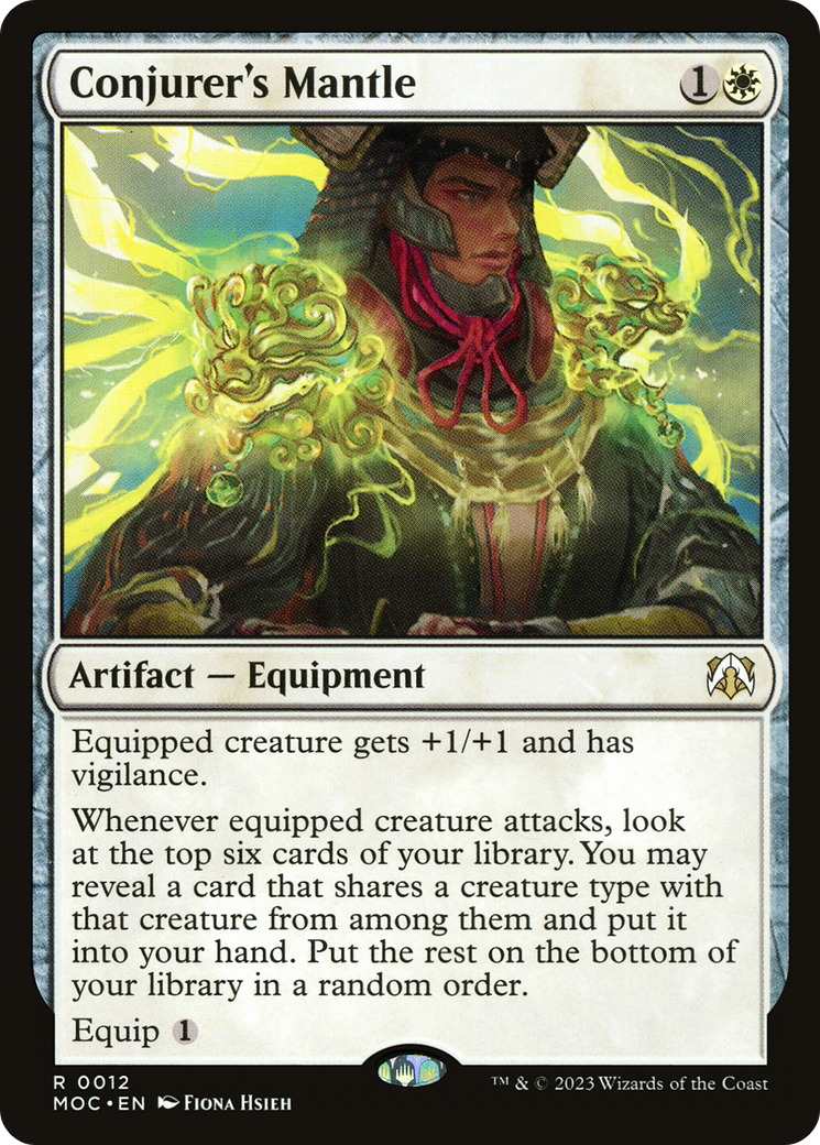 Image of Conjurer's Mantle [March of the Machine Commander]
