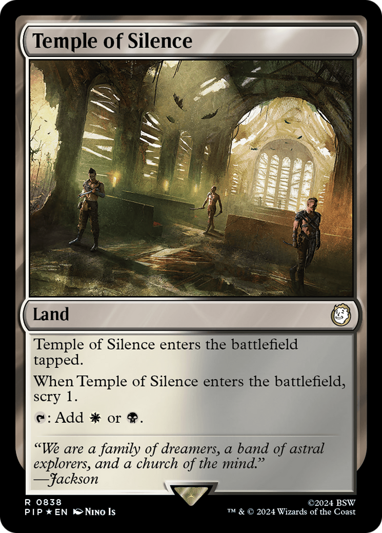 Image of Temple of Silence (Surge Foil) [Fallout]