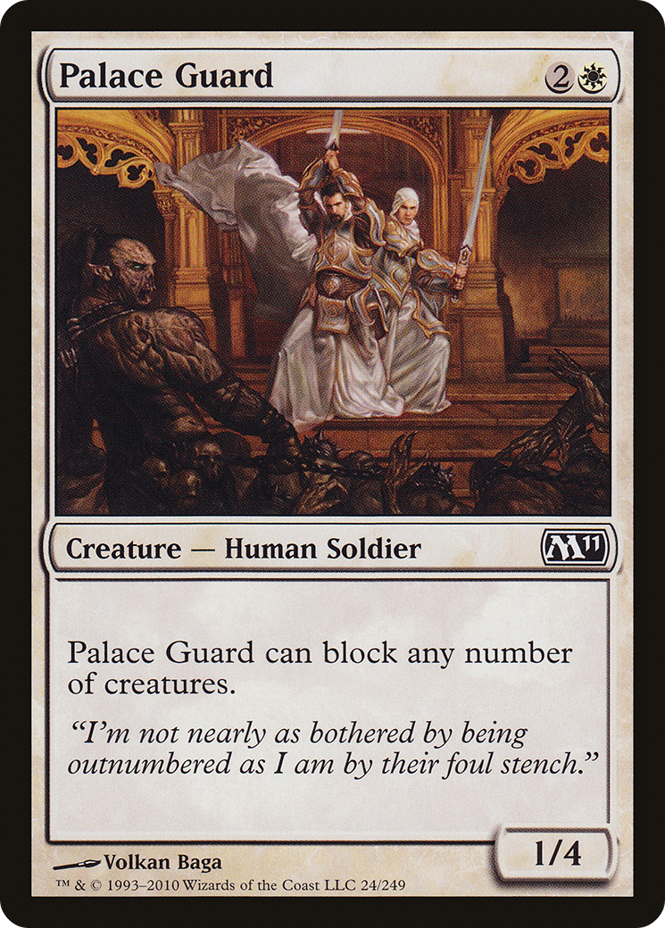 Image of Palace Guard [Magic 2011]