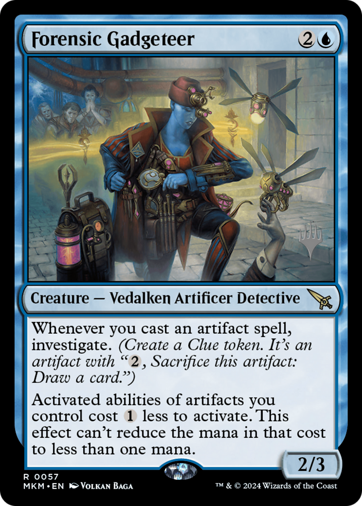 Image of Forensic Gadgeteer (Promo Pack) [Murders at Karlov Manor Promos]