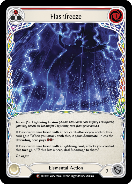 Image of Flashfreeze [U-ELE092] (Tales of Aria Unlimited)  Unlimited Normal