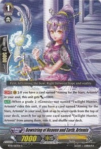 Image of Bowstring of Heaven and Earth, Artemis (BT10/067EN) [Triumphant Return of the King of Knights]